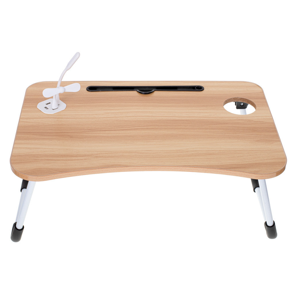 Masa pliabila pentru Laptop  cu ventilator lampa si USB