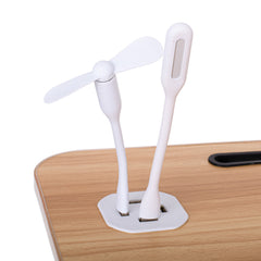 Masa pliabila pentru Laptop  cu ventilator lampa si USB