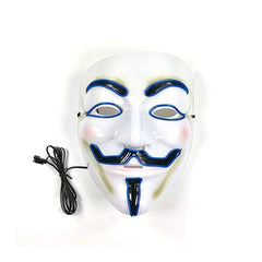 Masca anonymous luminoasa 3 moduri iluminare marime universala fixare elastica