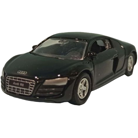 Masinuta Die Cast 7.5 Cm Scara 1:60 Audi negru