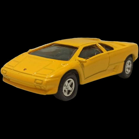 Masinuta Die Cast 7.5 Cm Scara 1:60 Lamborghini Galben