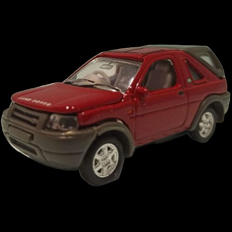 Masinuta Die Cast 7.5 Cm Scara 1:60 Land Rover Rosu
