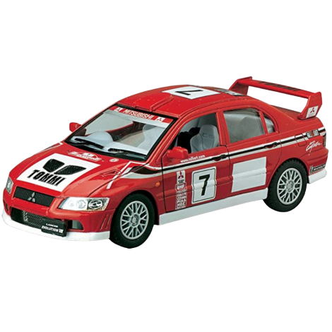 Masinuta die cast de curse scara 1:36 12.5 cm Mitsubishi Lancer Evolution