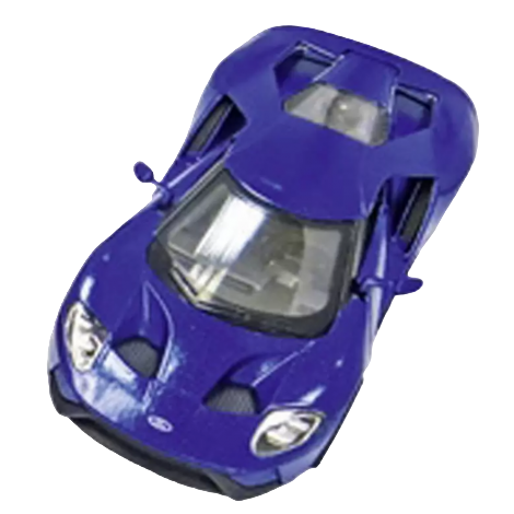 Masinuta Die Cast Ford GT 2017 Scara 1:38 12.5 Cm albastra