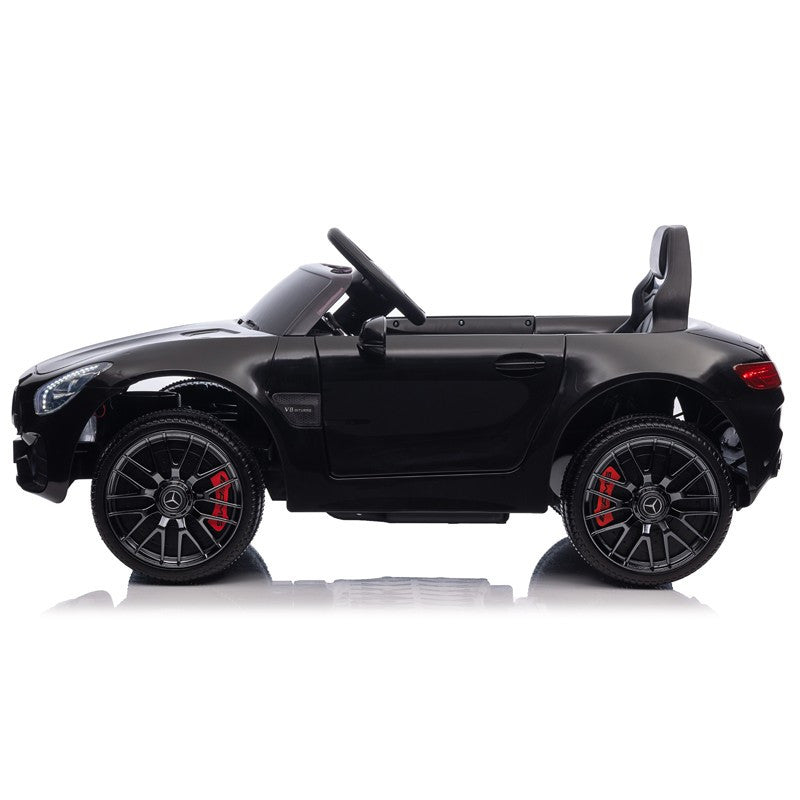 Masinuta electrica pentru copii mercedes benz amg gt 2-20w mp3 usbsd suspensie ma-im 35 kg 12v negru