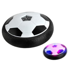 Minge de fotbal tip disc iluminata in 3 culori 18 cm margine spuma