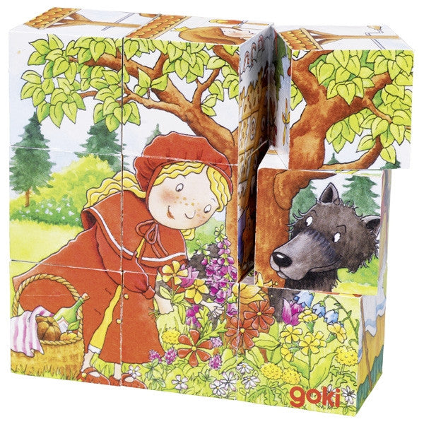 Mini puzzle cuburi Povesti cunoscute