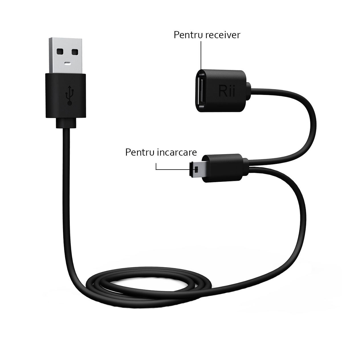 Mini Tastatura Bluetooth cu Touchpad Compatibila Smart TV si Playstation