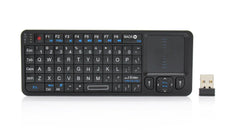 Mini tastatura rii i6 wireless cu fata dubla control telecomanda ir
