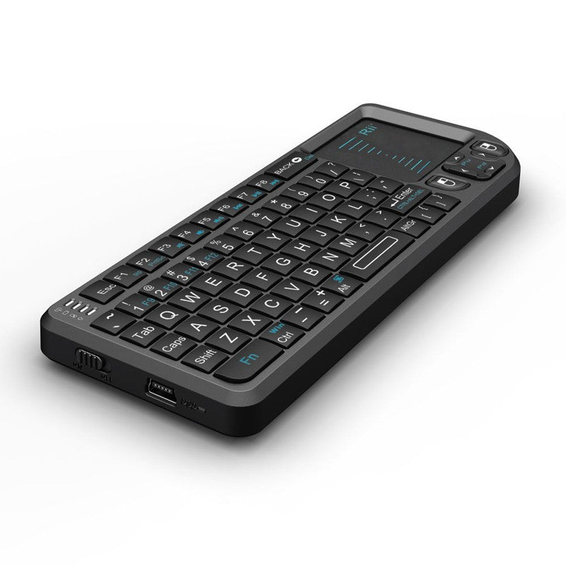 Mini tastatura wireless smart tv pc tableta -bo- 360 ps3 cu touchpad rii -1