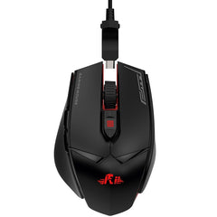 Mouse Gaming Optic 12000 dpi cu fir 7 butoane USB LED