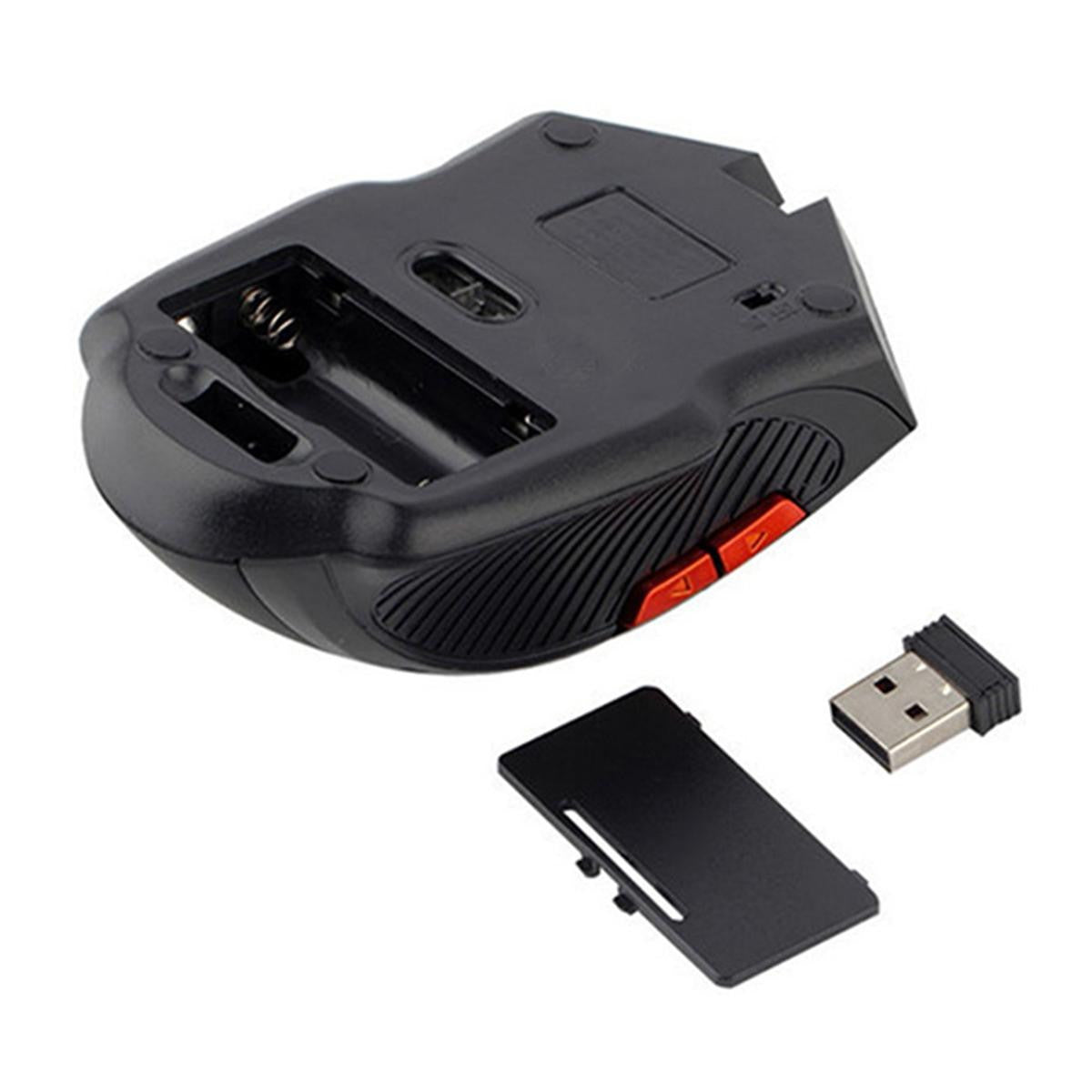 Mouse Optic Gaming Wireless 1600 DPI culoare Gold