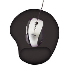 Mouse pad ergonomic cu gel pernita incheietura negru 23x18x2 cm