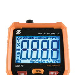 Multimetru digital 10 functii ecran Lcd sonda tip k alimentare baterie