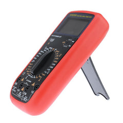 Multimetru Digital Profesional ecran Lcd 2 functii rosu