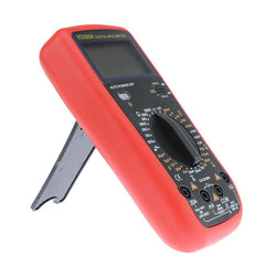 Multimetru Digital Profesional ecran Lcd 2 functii rosu
