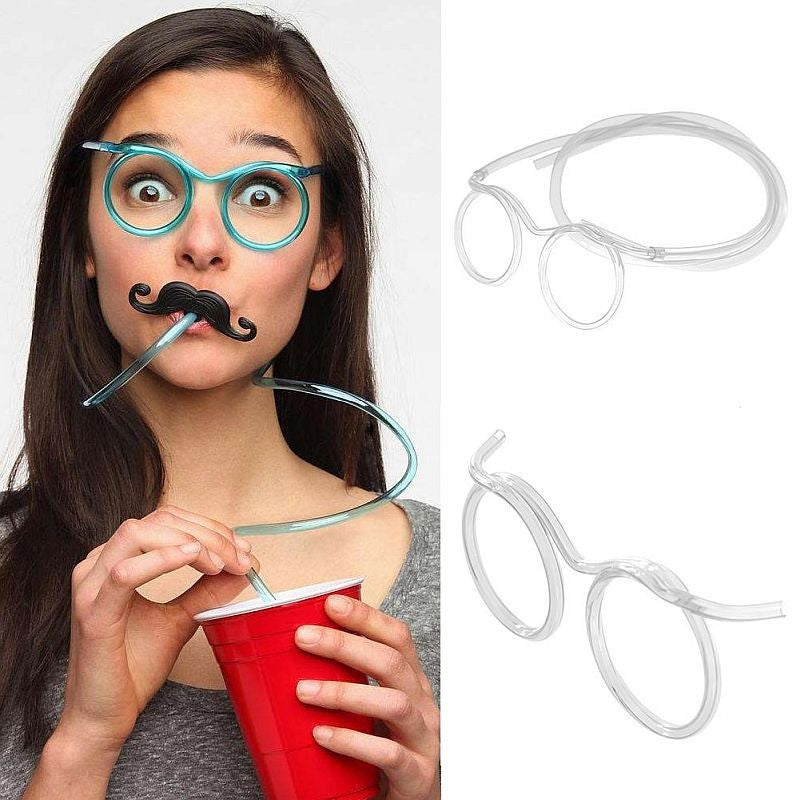Ochelari din paie flexibile pentru Bauturi Racoritoare accesoriu Reutilizabil