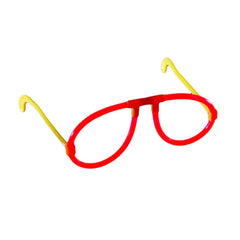 Ochelari luminescenti forma aviator accesoriu neon party diverse culori culoare rosu