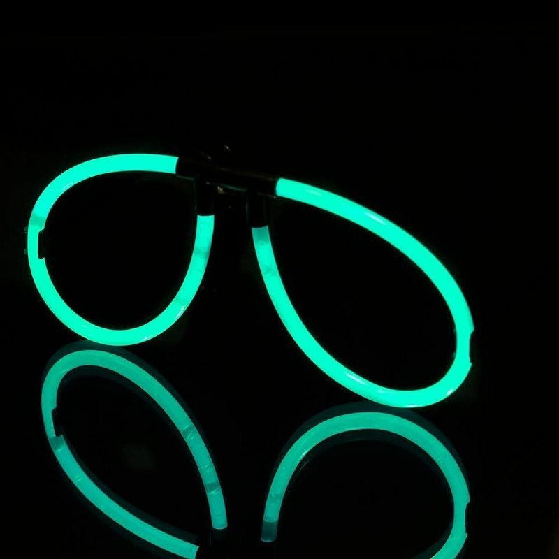 Ochelari Luminescenti forma Aviator Accesoriu Neon Party Diverse culori culoare verde