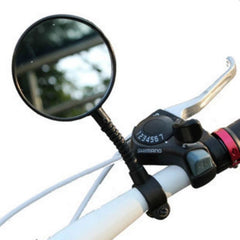 Oglinda bicicleta model universal prindere ghidon diametru 8 cm element reflectorizant