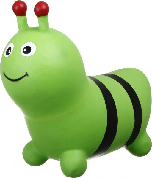 Omida gonflabila pentru sarit cauciuc verde 56x25x45 cm