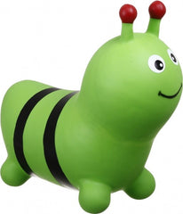 Omida gonflabila pentru sarit cauciuc verde 56x25x45 cm