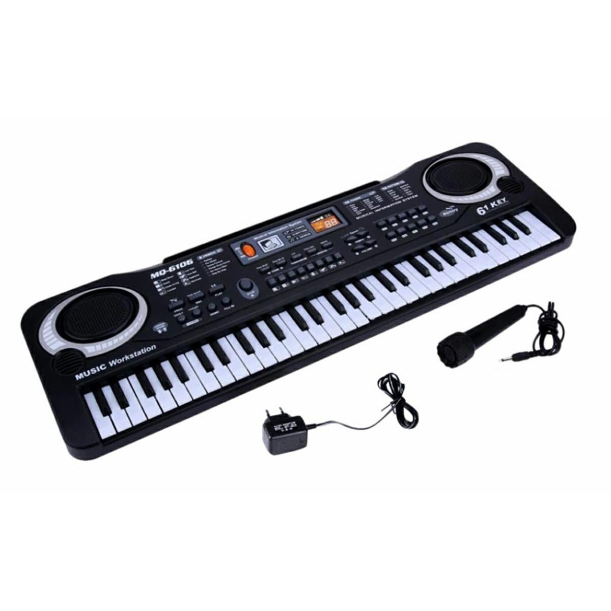 Orga electronica cu 61 de Clape si Microfon Keyboard Pian electronic
