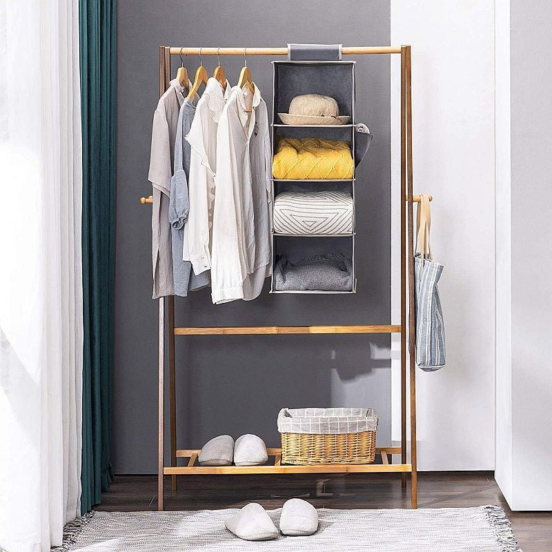 Organizator depozitare 4 rafturi Dulap Textil pliabil Procart