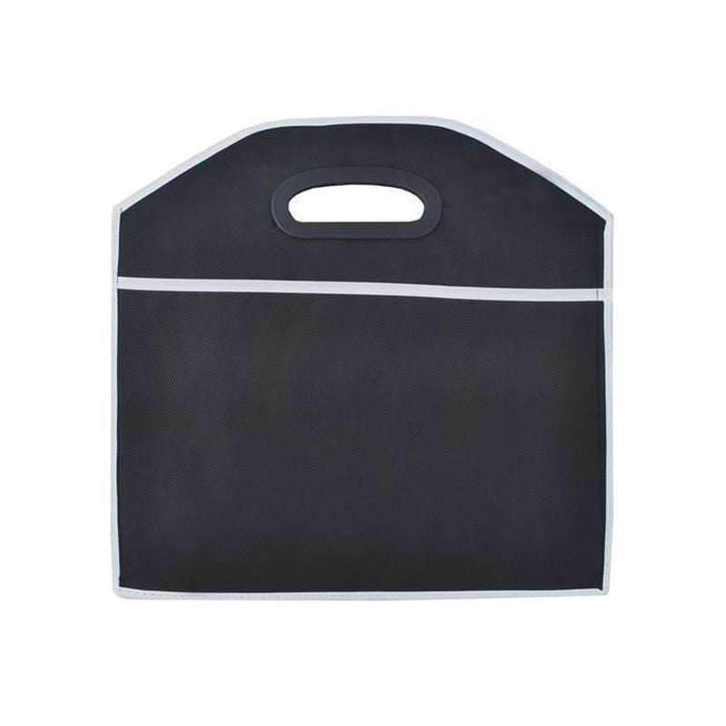Organizator pliabil cu 3 compartimente manere material textil negru