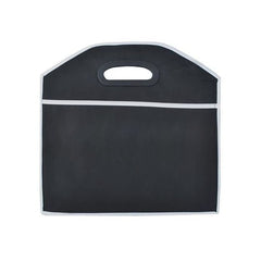 Organizator pliabil cu 3 compartimente manere material textil negru