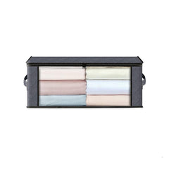 Organizator textil imbracaminte 35 litri doua manere transport fereastra transparenta 50x35x20 cm
