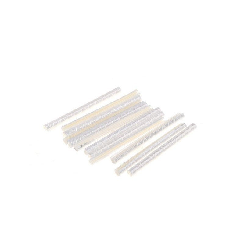 Ornamente Reflectorizante pentru Spite Bicicleta set 12 bucati alb