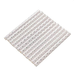 Ornamente Reflectorizante pentru Spite Bicicleta set 12 bucati alb