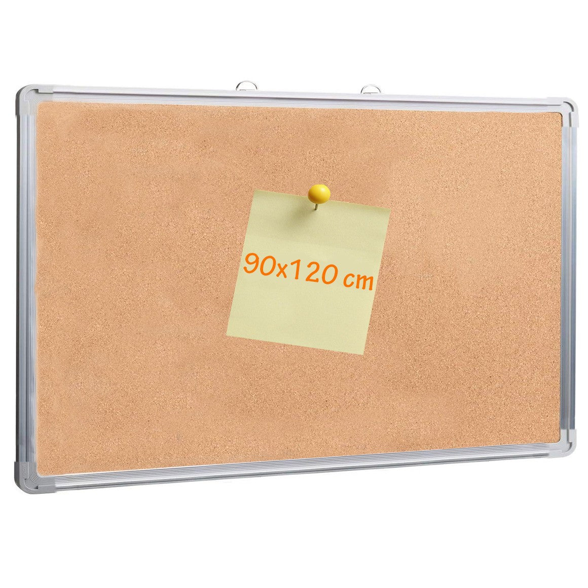 Panou pluta cu rama din aluminiu 90-120 cm afisare documente fi-are perete