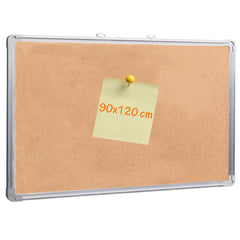 Panou pluta cu rama din aluminiu 90-120 cm afisare documente fi-are perete