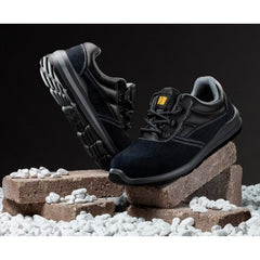 Pantofi de protectie cu bombeu metalic, silver s1