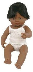 Papusa Baby hispanic baiat Miniland 38cm