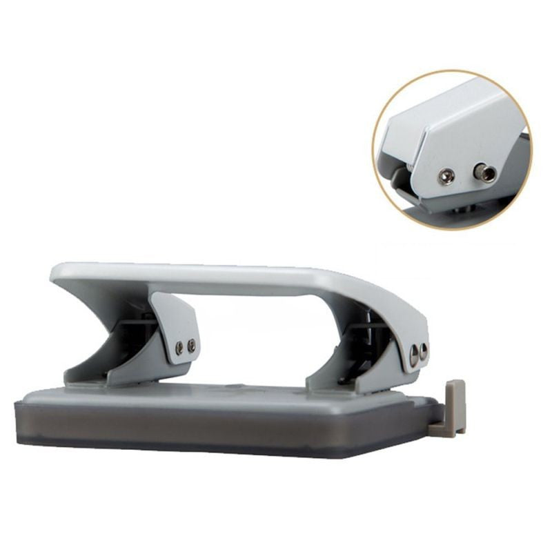 Perforator metalic 40 coli 6 mm cu Rigla ghidaj Heavy Duty Bright Office