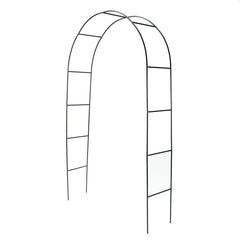 Pergola gradina arcada metalica pentru flori 240x140x37 cm