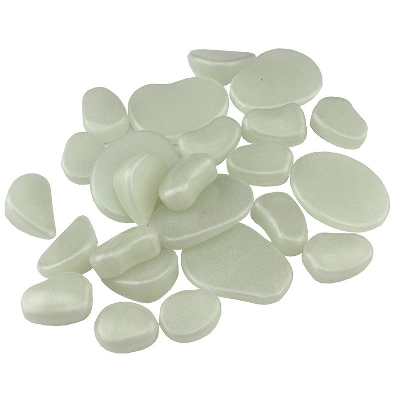 Pietricele Fosforescente Glow in the Dark Decorative translucide care lumineaza albastru 1 kg