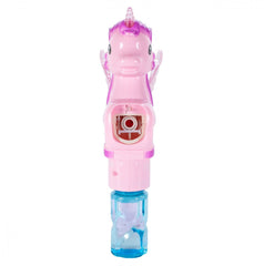 Pistol baloane de sapun unicorn muzica si lumini alimentare cu baterii