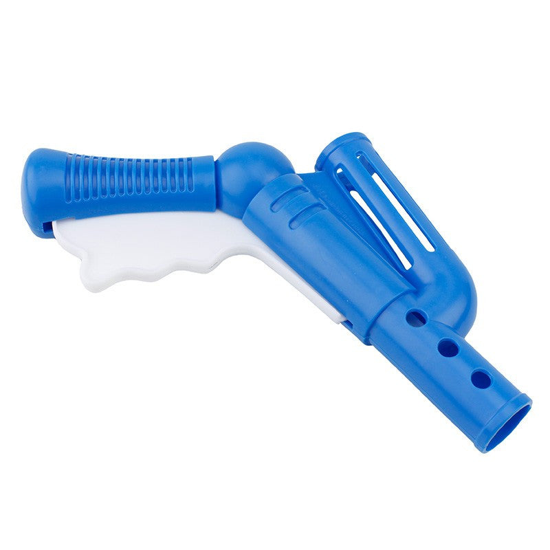 Pistol de jucarie cu bile din bumbac presat multicolore