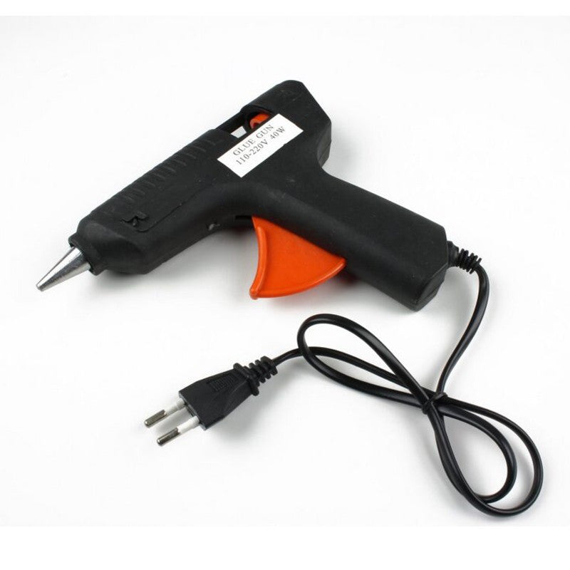 Pistol de lipit cu silicon cald 40w diametru batoane 11 mm