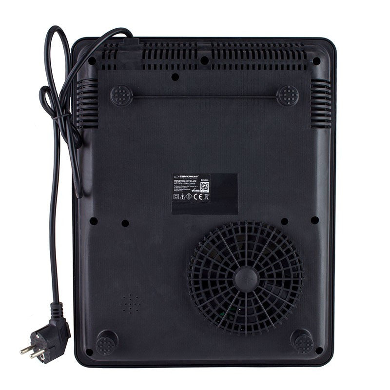 Plita inductie 2000w 5 functii pentru gatit lcd mare esperanza negru