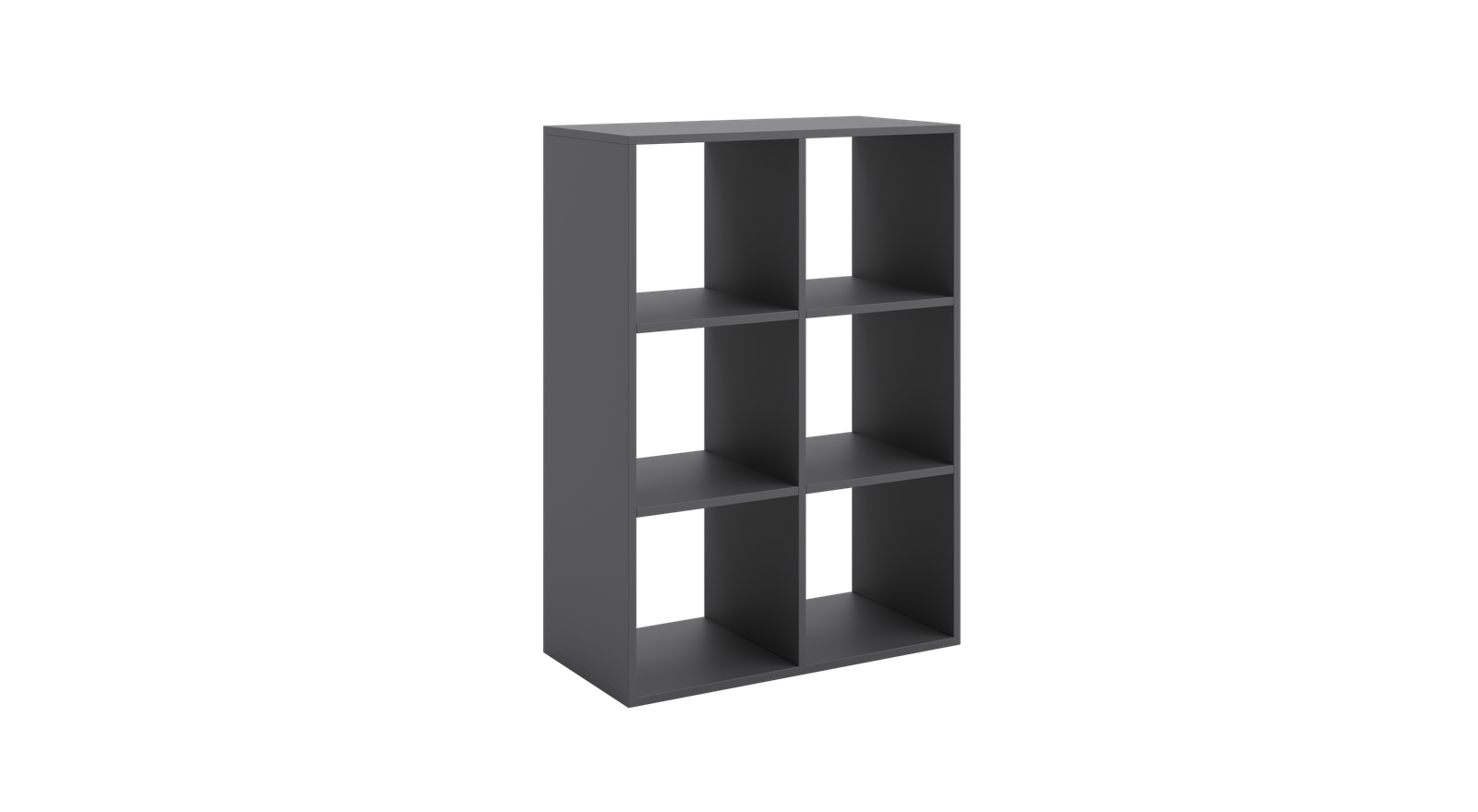 Biblioteca Loni 2x3 gri
