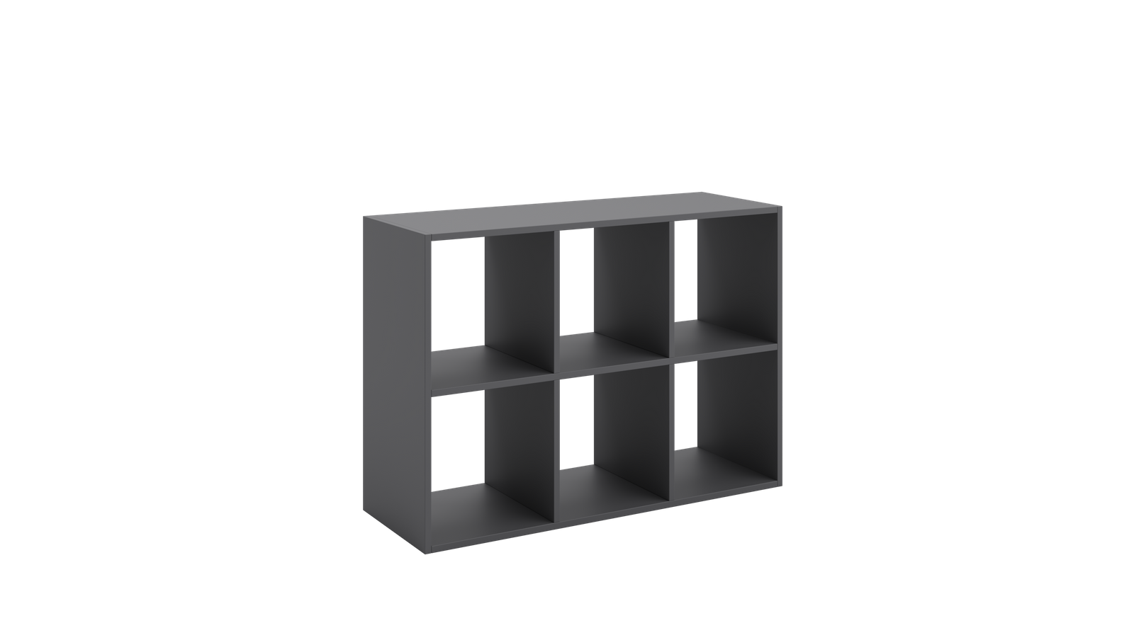 Biblioteca Loni 2x3 gri