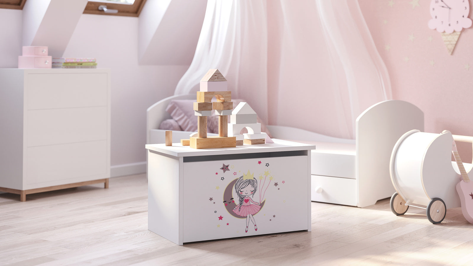 Cufar de jucarii Daria - printesa adormita