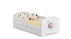 Pat copii 160x80 cu sertar - Printesa adormita