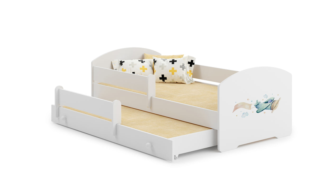 Pat dublu Luk 160x80 - Avion