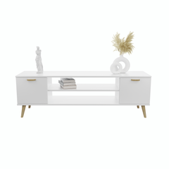 RTV Focus alb 155 cm - scandinav